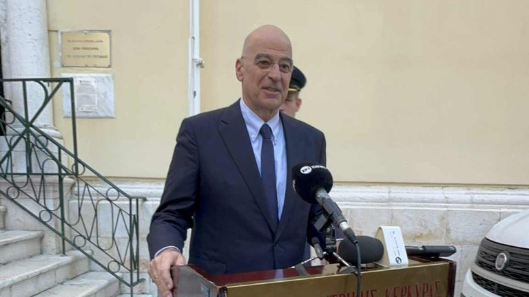 Κέρκυρα: Δηλώσεις Νίκου Δένδια για την εκλογή Πιερρακάκη στη θέση του προέδρου του Eurogroup