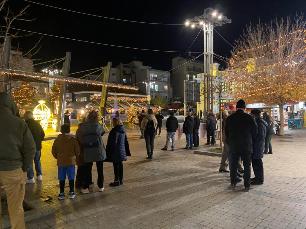 Κινητοποίηση στην Τρίπολη με αφορμή τον προϋπολογισμό και τους αγώνες των παραγωγών