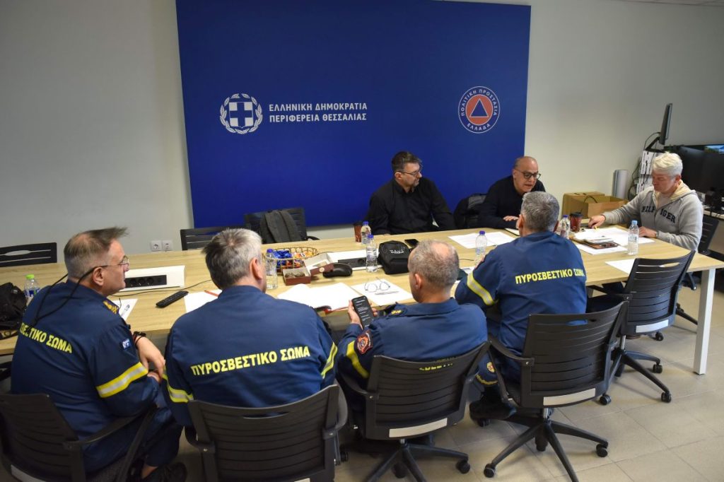 Ασκηση Πολιτικής Προστασίας για πλημμυρικά φαινόμενα στην Περιφέρεια Θεσσαλίας