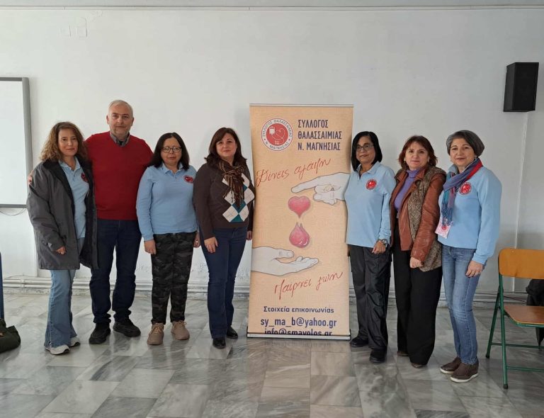 Ενημερωτική δράση και εθελοντική αιμοδοσία στο 3ο ΕΠΑΛ
