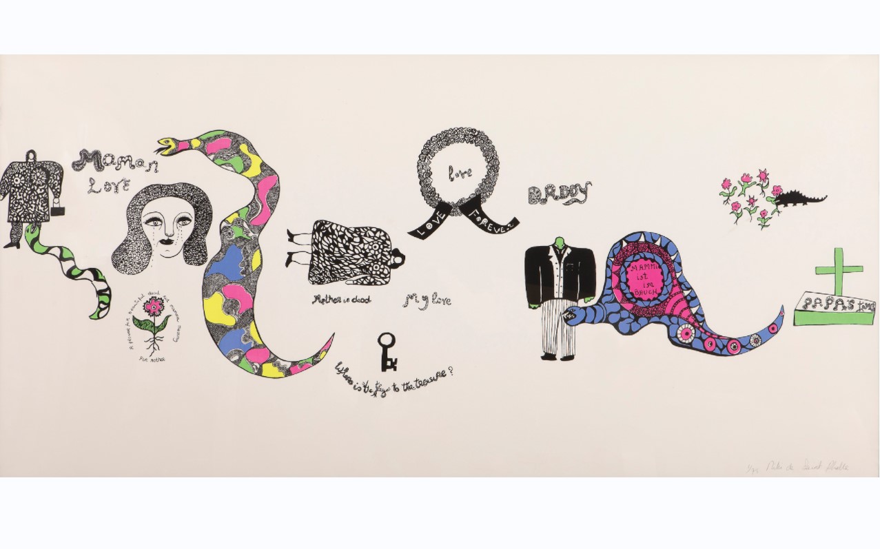 Έκθεση «Niki de Saint Phalle. Από τις σκοποβολές στην ελευθερία» στο MOMus-Μουσείο Άλεξ Μυλωνά