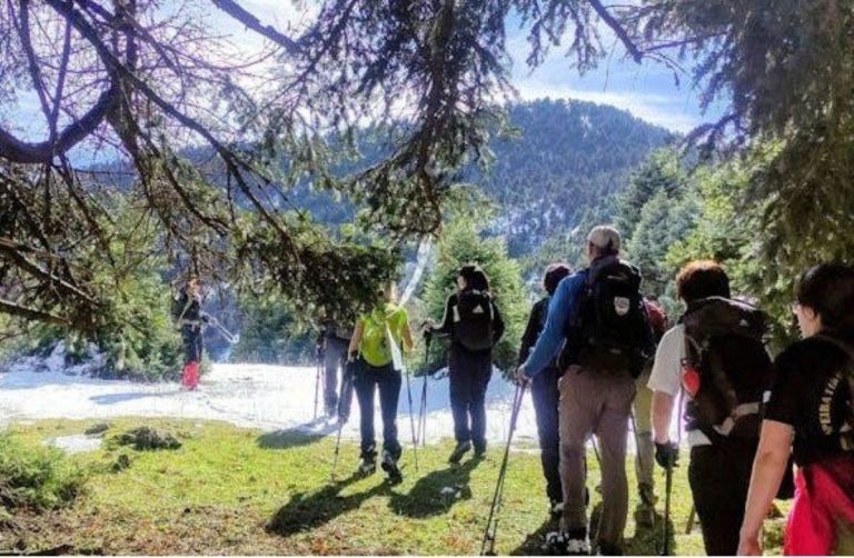 Στο όρος «Φαρμακάς» ο ΕΟΣ Κορίνθου