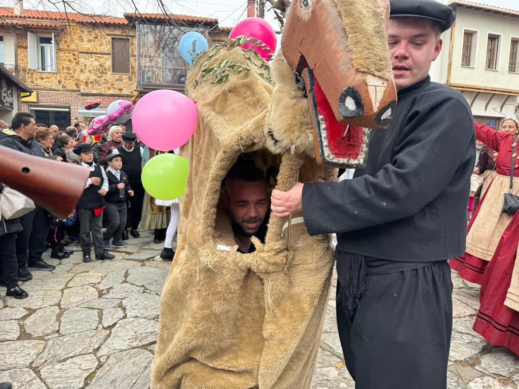 Χαλκιδική: Το έθιμο της «Καμήλας» και της νύφης αναβιώνει στη Γαλάτιστα του δήμου Πολυγύρου