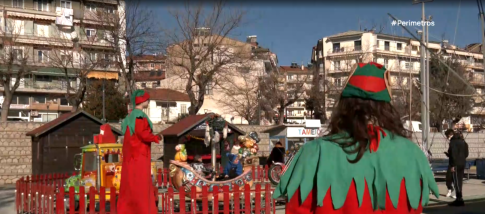 Μυτιλήνη: Δράσεις αγάπης για ζώα και περιβάλλον στο χριστουγεννιάτικο χωριό