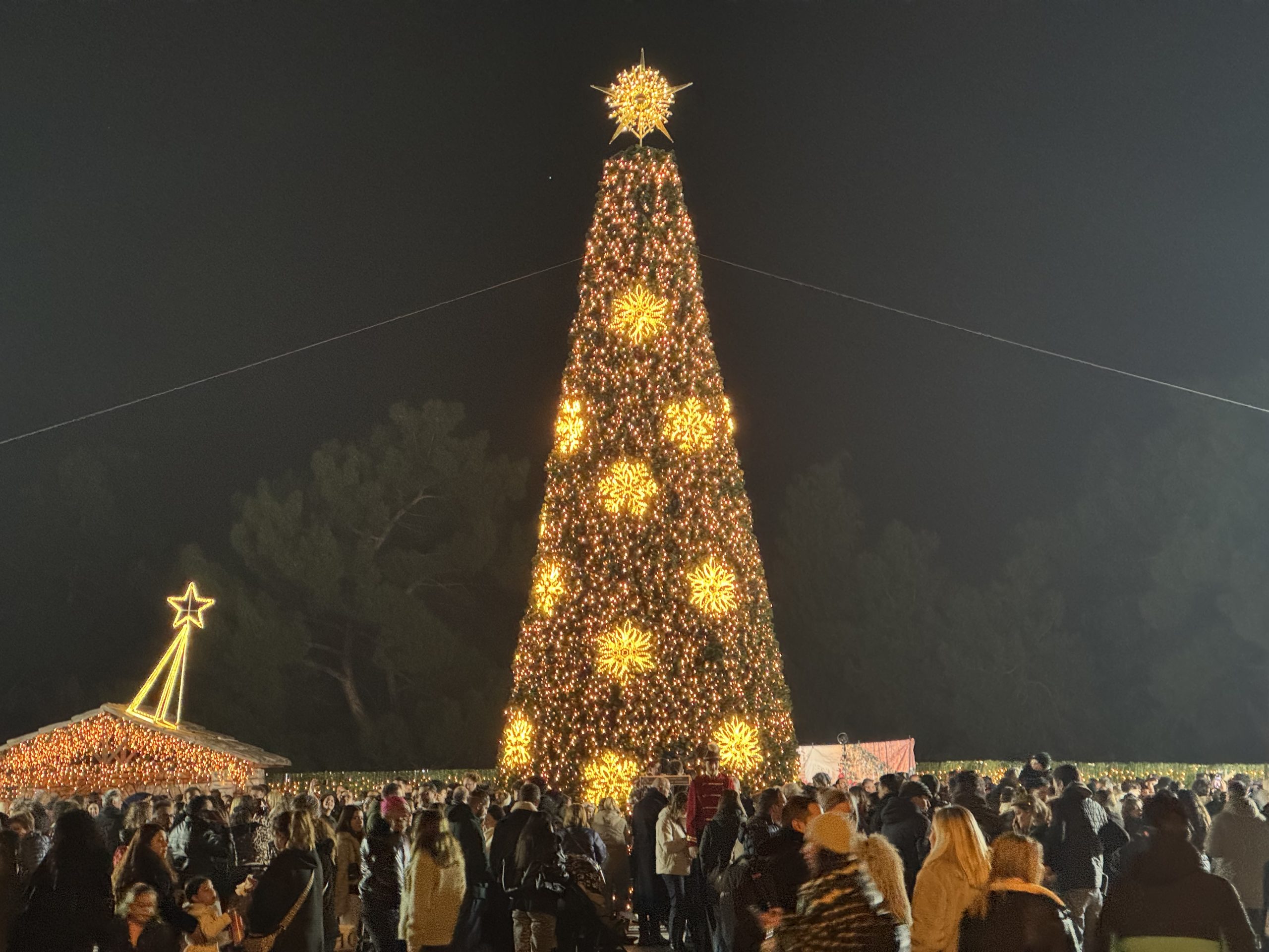 Σε γιορτινό κλίμα η φωταγώγηση του Χριστουγεννιάτικου Δέντρου στα Ιωάννινα