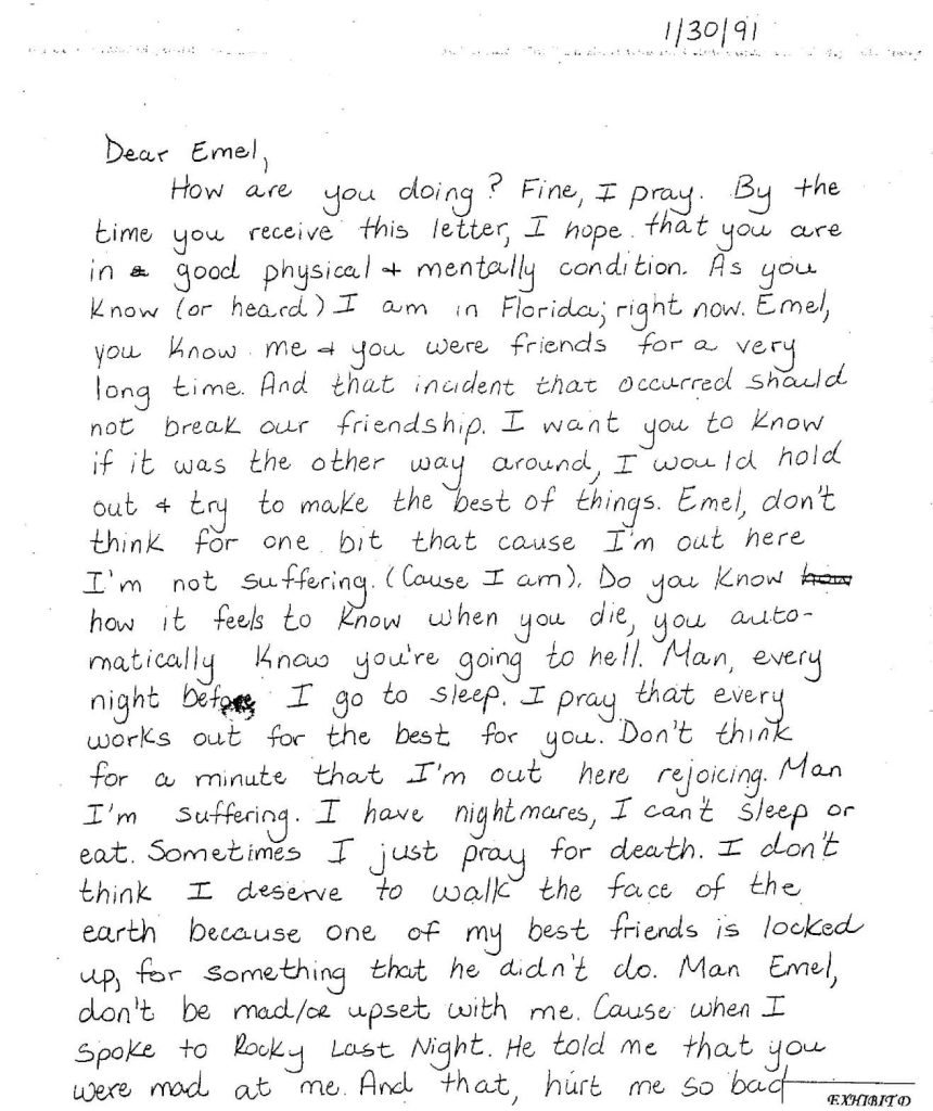 Έμεινε 19 χρόνια στη φυλακή για φόνο που δεν διέπραξε ποτέ – Ένα γράμμα από τον δράστη άλλαξε τα πάντα