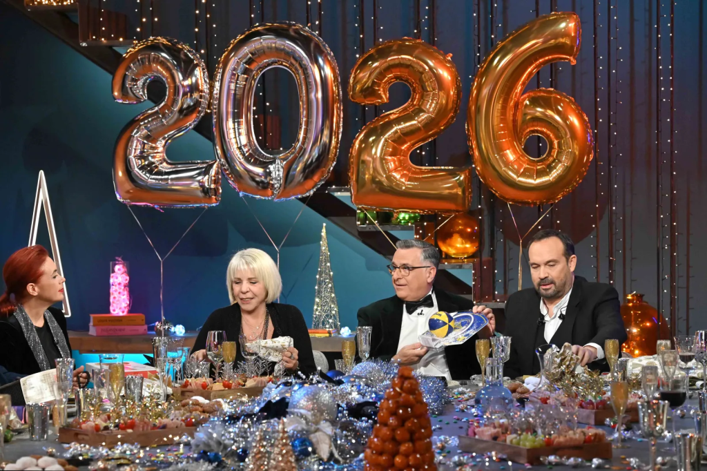 Μια λαμπερή παραμονή Πρωτοχρονιάς με την #ΠΑΡΕΑ και τον Γιώργο Κουβαρά στην ΕΡΤ1