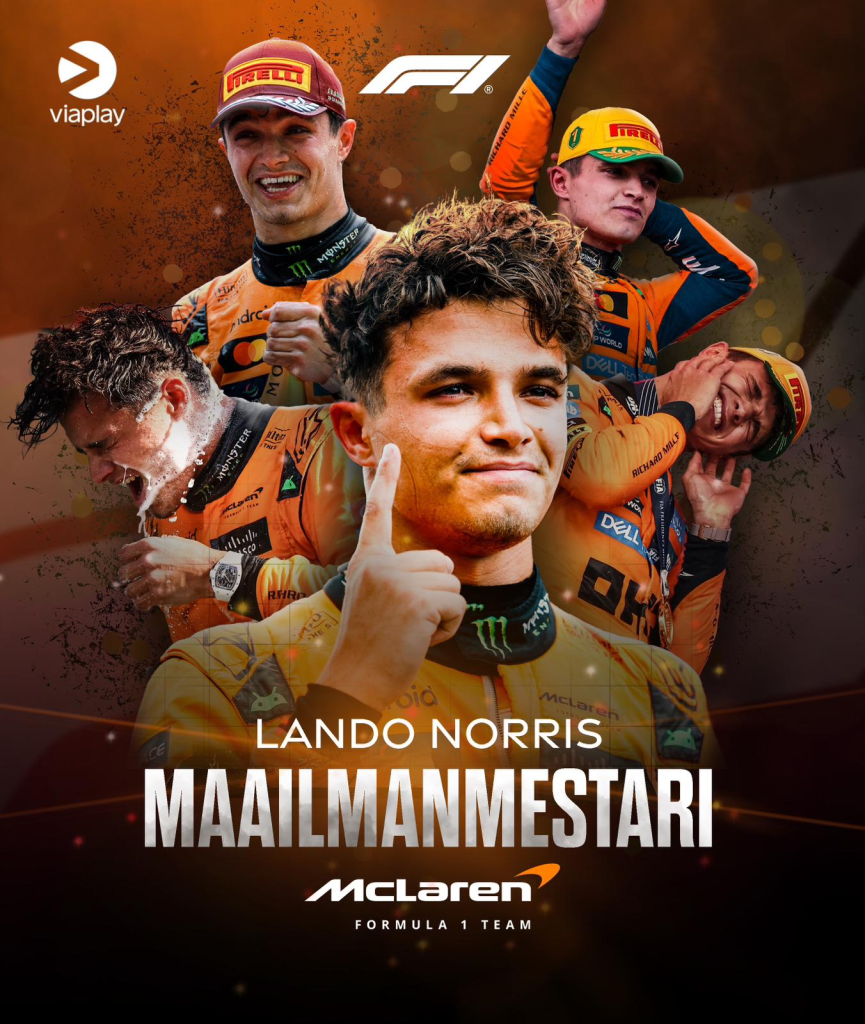 Formula 1: Ο Νόρις έγραψε ιστορία στο Άμπου Ντάμπι κατακτώντας το πρωτάθλημα οδηγών