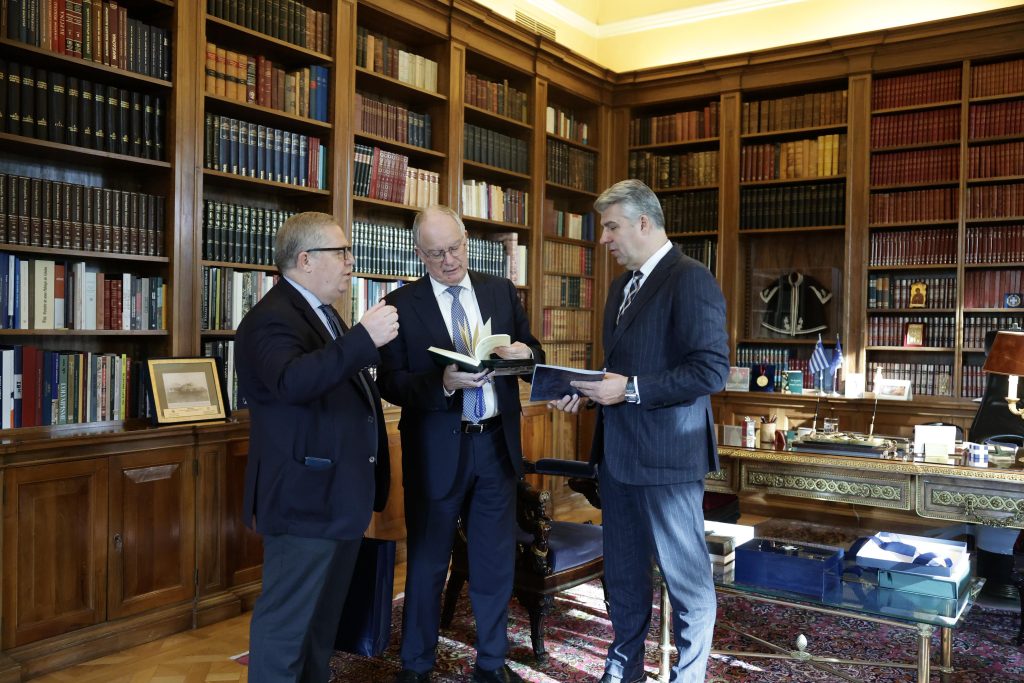 Τον Πρόεδρο της Δημοκρατίας επισκέφθηκαν ο Περιφερειάρχης ΑΜ-Θ και ο Αντιπεριφερειάρχης Καβάλας