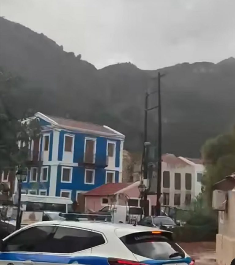 Στο «μάτι» της κακοκαιρίας το ακριτικό Καστελλόριζο