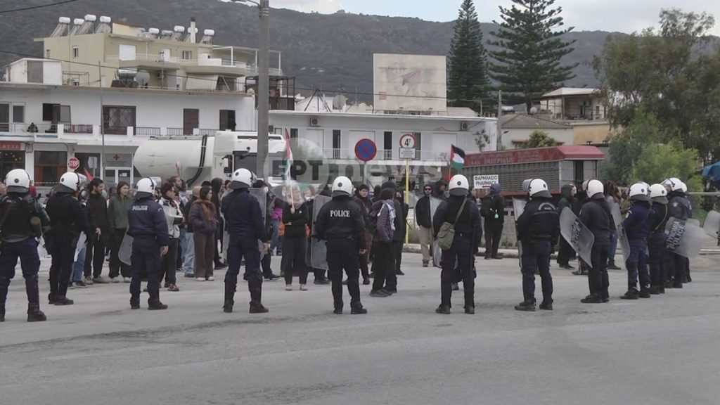 Στο λιμάνι της Σούδας το κρουαζιερόπλοιο Crown Iris – Ισχυρή αστυνομική δύναμη στην περιοχή