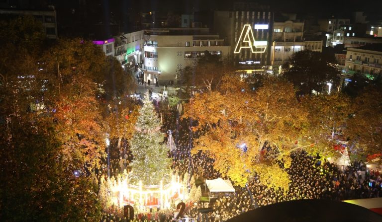 Δήμος Λαρισαίων: Με συναυλία της Π. Ζήνα ανάβει σήμερα το Χριστουγεννιάτικο δέντρο