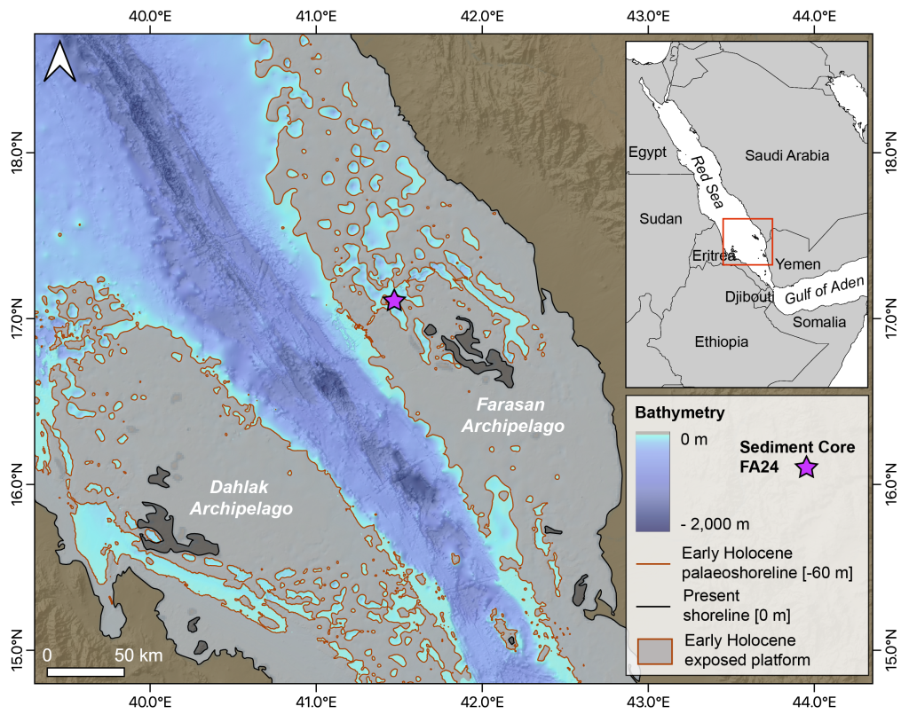 Έλληνες επιστήμονες αποκαλύπτουν το παρελθόν της Ερυθράς Θάλασσας υπό αντίξοες συνθήκες