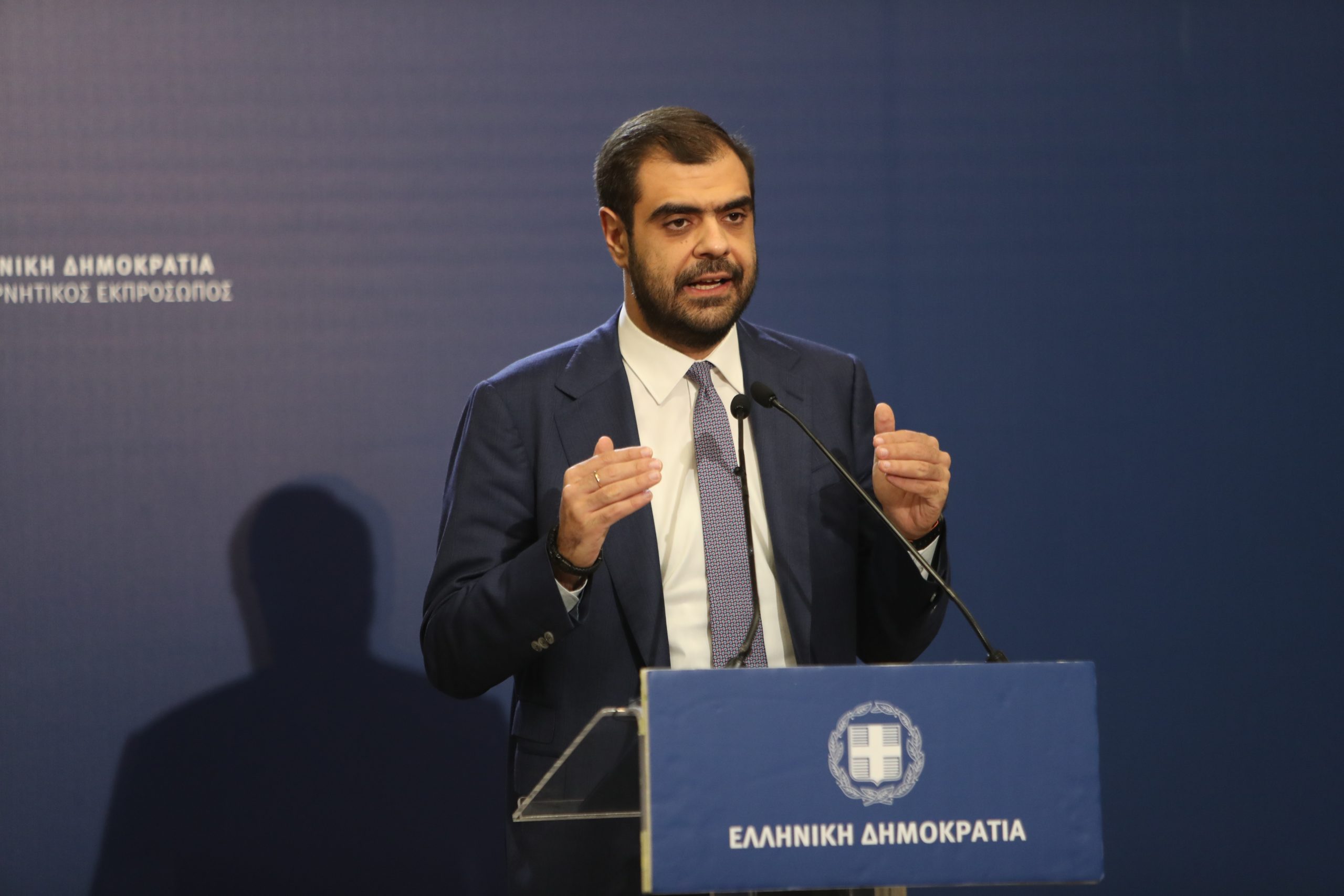 [382921] ΕΝΗΜΕΡΩΣΗ ΤΩΝ ΠOΛΙΤΙΚΩΝ ΣΥΝΤΑΚΤΩΝ ΣΤΗΝ ΘΕΣΣΑΛΟΝΙΚΗ ΑΠΟ ΤΟΝ ΚΥΒΕΡΝΗΤΙΚΟ ΕΚΠΡΟΣΩΠΟ ΠΑΥΛΟ ΜΑΡIΝΑΚΗ