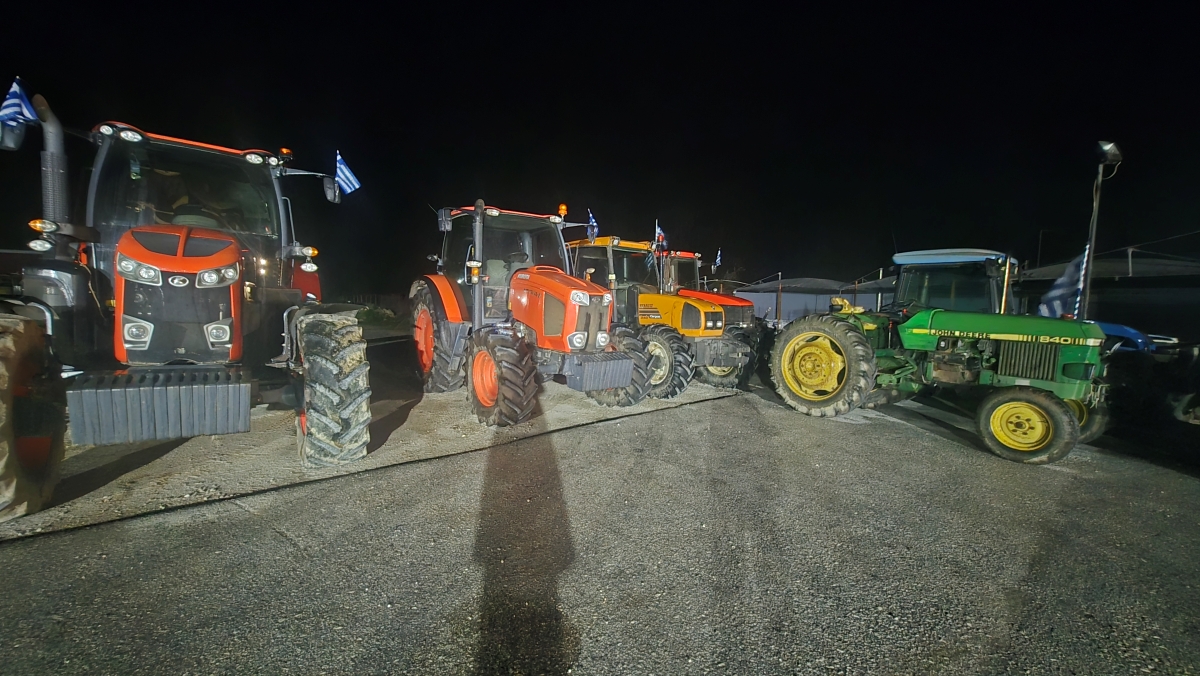 Το μπλόκο Κιάτου μεταφέρθηκε στην επαρχιακή οδό Κιάτου – Στυμφαλίας