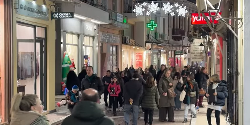 Μυτιλήνη: Γιορτές Αγοράς από τον Εμπορικό Σύλλογο με το μήνυμα στήριξης των τοπικών επιχειρήσεων