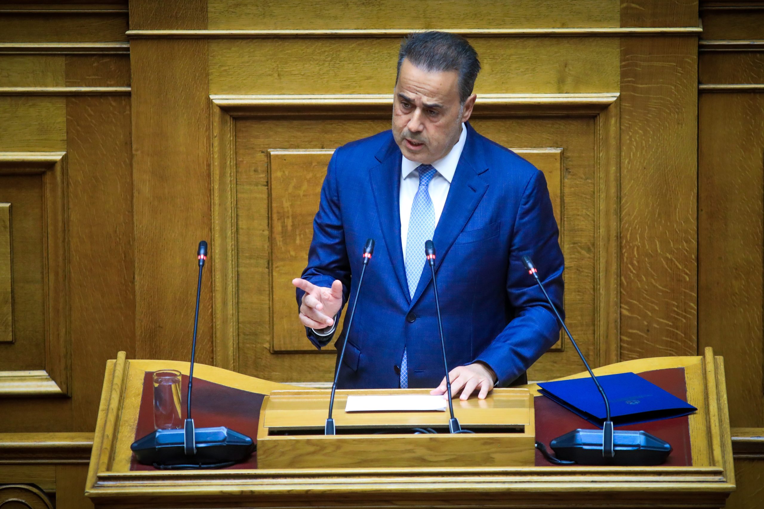 ΠΑΠΑΣΤΑΥΡΟΥ ΣΤΑΥΡΟΣ ΥΠΟΥΡΓΟΣ ΝΕΑ ΔΗΜΟΚΡΑΤΙΑ ΣΥΖΗΤΗΣΗ ΣΤΗΝ ΟΛΟΜΕΛΕΙΑ ΤΗΣ ΒΟΥΛΗΣ ΤΟΥ Ν/Σ ΤΟΥ ΥΠΟΥΡΓΕΙΟΥ ΟΙΚΟΝΟΜΙΚΩΝ "ΚΥΡΩΣΗ ΤΟΥ ΚΡΑΤΙΚΟΥ ΠΡΟΫΠΟΛΟΓΙΣΜΟΥ ΟΙΚΟΝΟΜΙΚΟΥ ΕΤΟΥΣ 2026" / 3η ΗΜΕΡΑ (ΓΙΩΡΓΟΣ ΚΟΝΤΑΡΙΝΗΣ/EUROKINISSI)