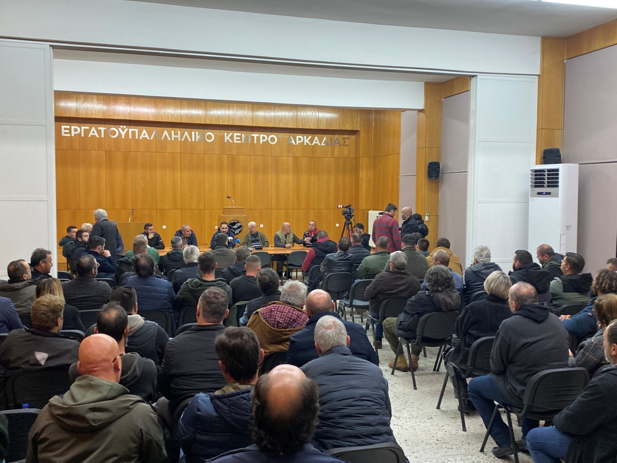 Ετοιμάζεται κινητοποίηση παραγωγών στην Τρίπολη