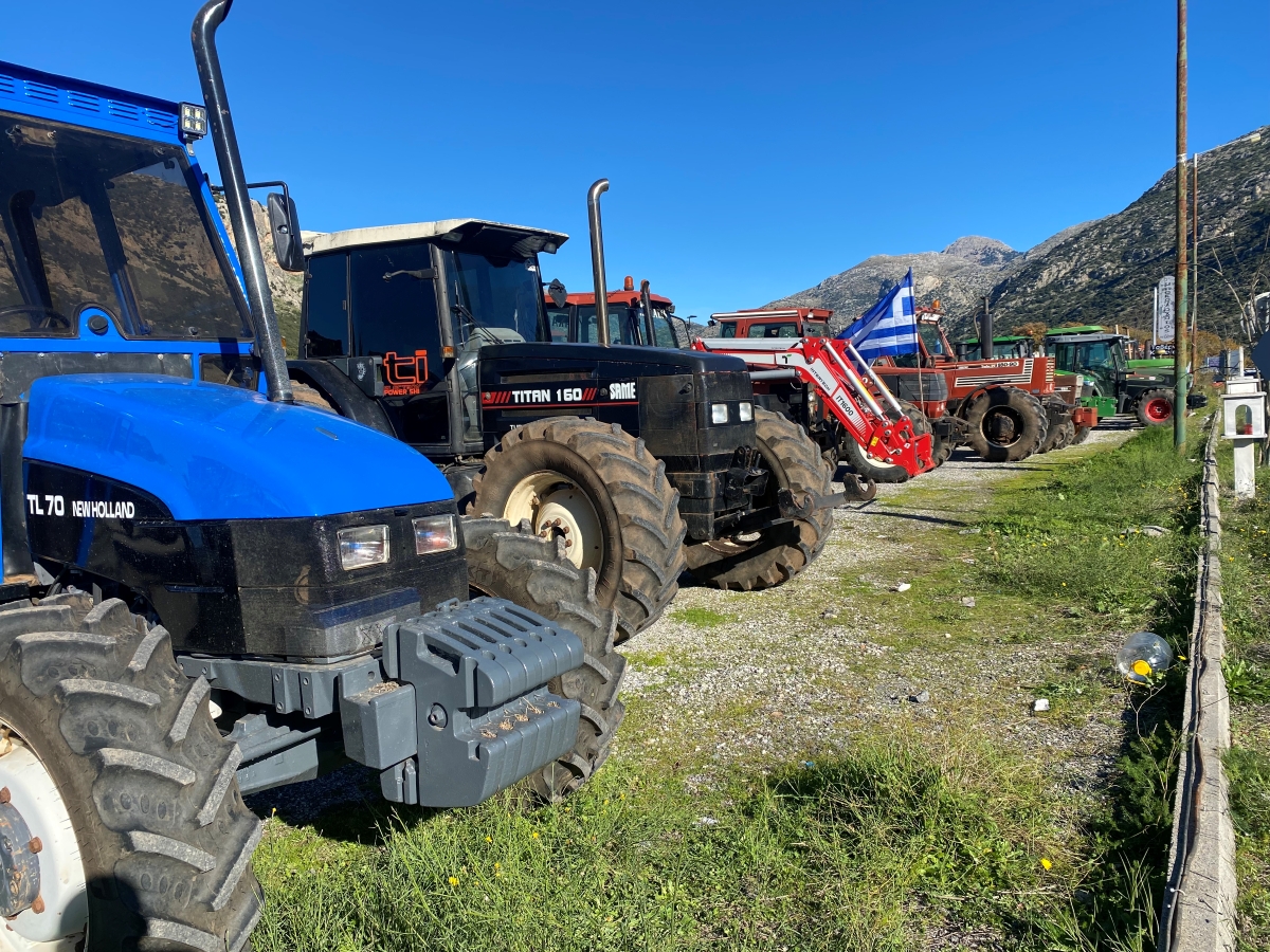 Σπάρτη: Κλείνουν παλαιά και νέα εθνική οδό το Σάββατο οι αγρότες της Λακωνίας