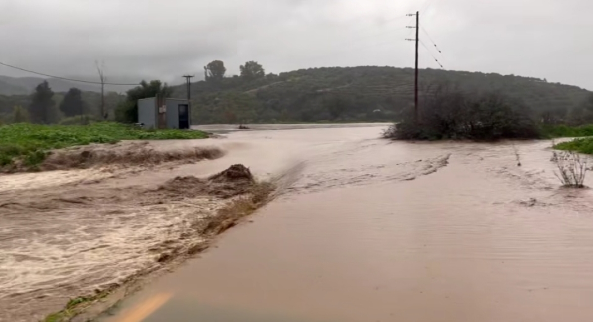 Σε κατάσταση έκτακτης ανάγκης πολιτικής προστασίας ο δήμος Ανατολικής Μάνης