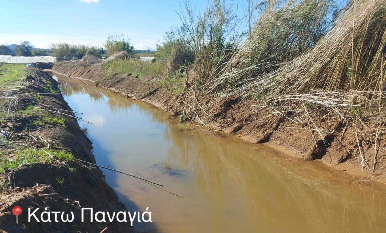 Συνεχίζονται οι αντιπλημμυρικές παρεμβάσεις στην Ηλεία