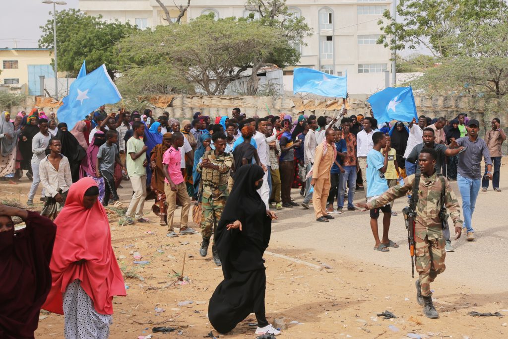 Χιλιάδες Σομαλοί διαδηλώνουν κατά της ισραηλινής αναγνώρισης της Σομαλιλάνδης