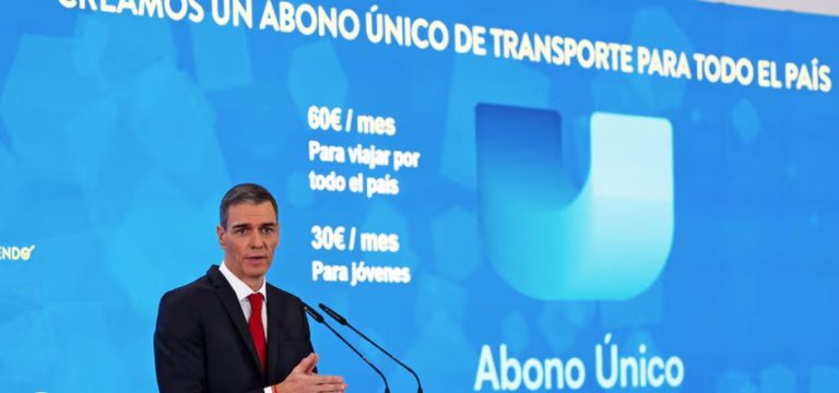 Ισπανία: Καθιερώνει ενιαίο εισιτήριο μετακίνησης 60 ευρώ το μήνα για ταξίδια σε όλη τη χώρα – Στα 30 ευρώ για τους νέους