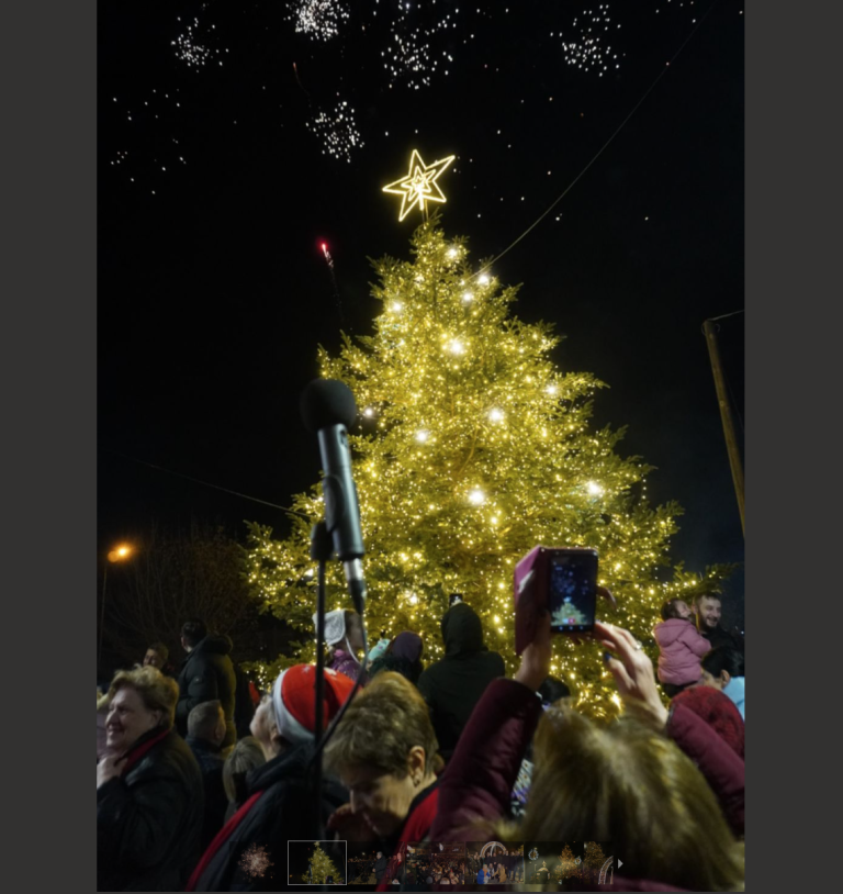 Θεσσαλονίκη: Σε μία απέραντη χριστουγεννιάτικη γιορτή μετατράπηκε η οδός Αντώνη Τρίτση στο Κορδελιό