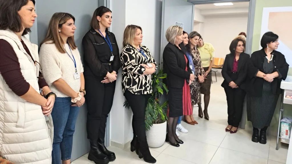 Ρέθυμνο: Εγκαινιάστηκε η ”Γωνιά θηλασμού” στο Κέντρο Κοινότητας Δήμου Ρεθύμνης