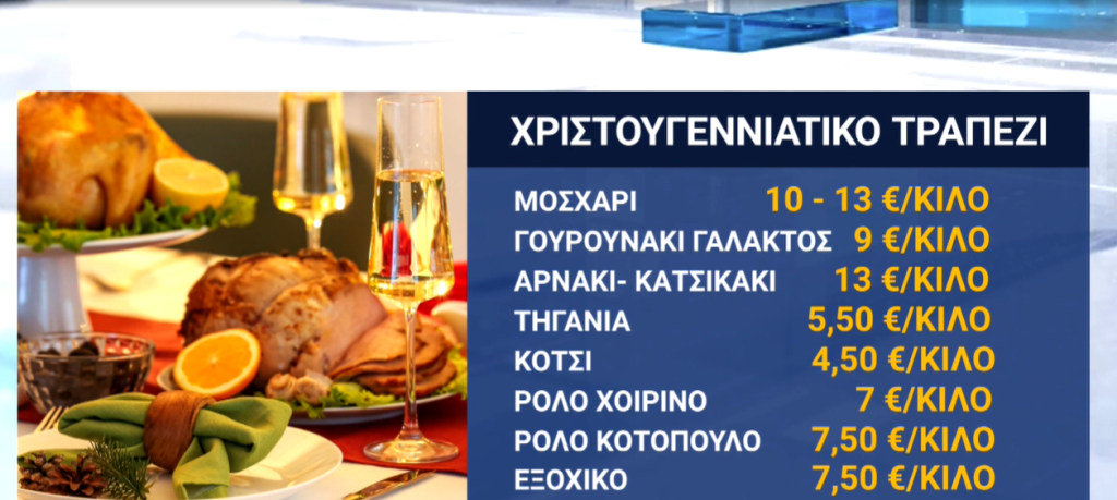 Θεσσαλονίκη: Εντείνεται η κίνηση στην αγορά για το εορταστικό τραπέζι