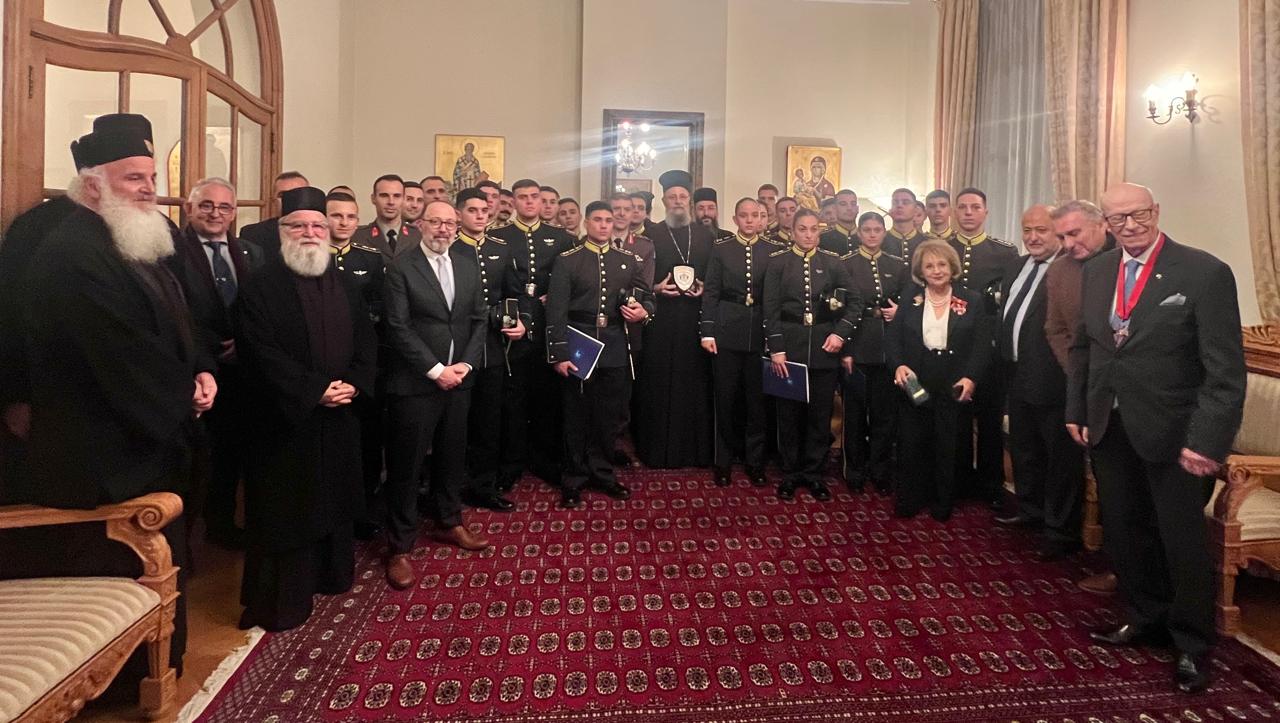 Επίσκεψη της Σχολής Ευελπίδων στην Αντιπροσωπεία της Εκκλησίας της Ελλάδος στις Βρυξέλλες