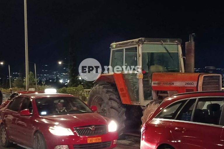 Πάτρα: Δίπλα στους αγρότες οι οδηγοί ταξί – Αυτοκινητοπορεία στον κόμβο της Εγλυκάδας
