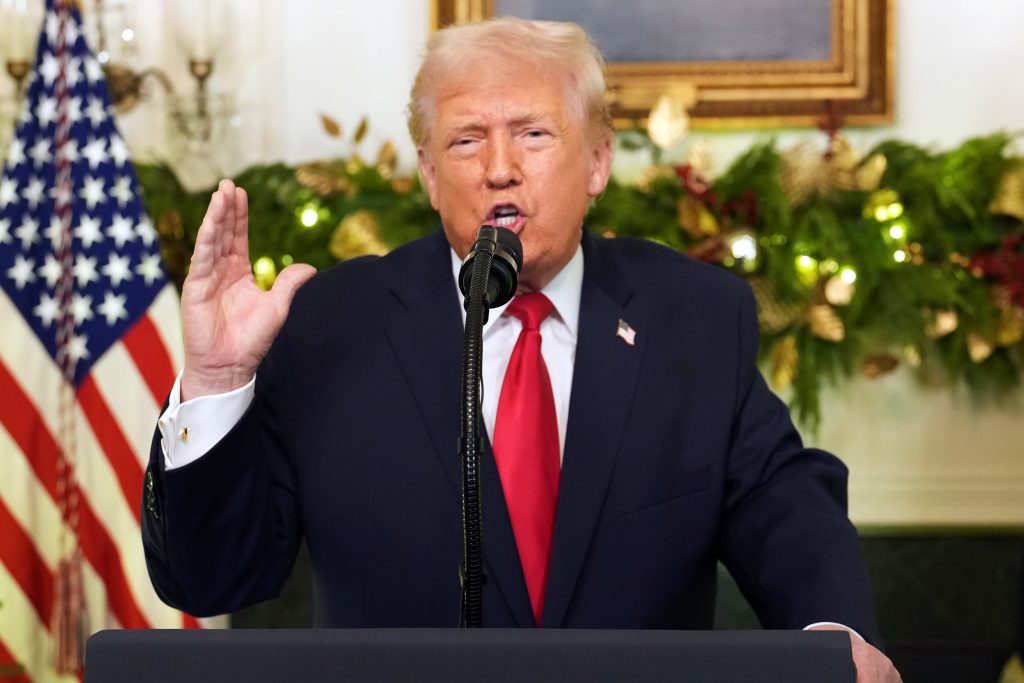 Τα επιτεύγματα της διακυβέρνησής του παρουσίασε ο Τραμπ – «Κληρονόμησα χάος και το διορθώνω»