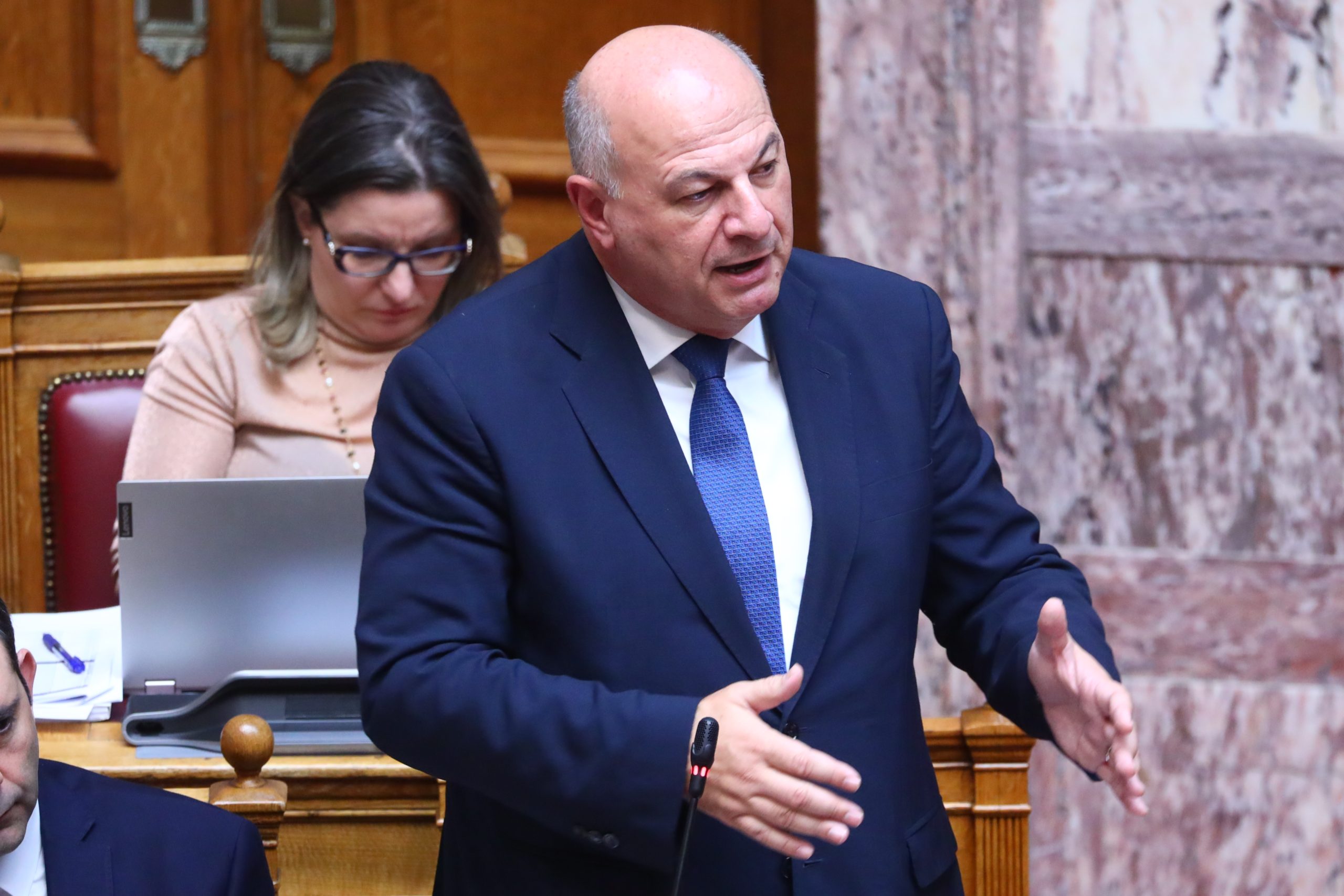 [383028] ΣΥΖΗΤΗΣΗ ΣΤΗΝ ΟΛΟΜΕΛΕΙΑ ΤΗΣ ΒΟΥΛΗΣ ΤΟΥ Ν/Σ ΤΟΥ ΥΠΟΥΡΓΕΙΟΥ ΟΙΚΟΝΟΜΙΚΩΝ "ΚΥΡΩΣΗ ΤΟΥ ΚΡΑΤΙΚΟΥ ΠΡΟΫΠΟΛΟΓΙΣΜΟΥ ΟΙΚΟΝΟΜΙΚΟΥ ΕΤΟΥΣ 2026" / 3η ΗΜΕΡΑ  (ΓΙΑΝΝΗΣ ΠΑΝΑΓΟΠΟΥΛΟΣ/EUROKINISSI)