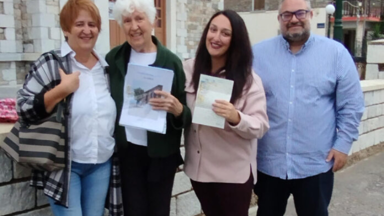 Ελληνοαμερικανίδα δώρισε 40.000 ευρώ στο Δημοτικό Σχολείο της Μηλίνας