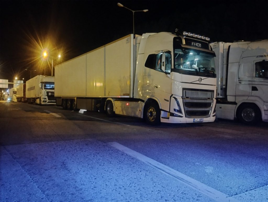 Το αγροτικό μπλόκο της Θεσπρωτίας συνέχισε τις κινητοποιήσεις στο λιμάνι Ηγουμενίτσας