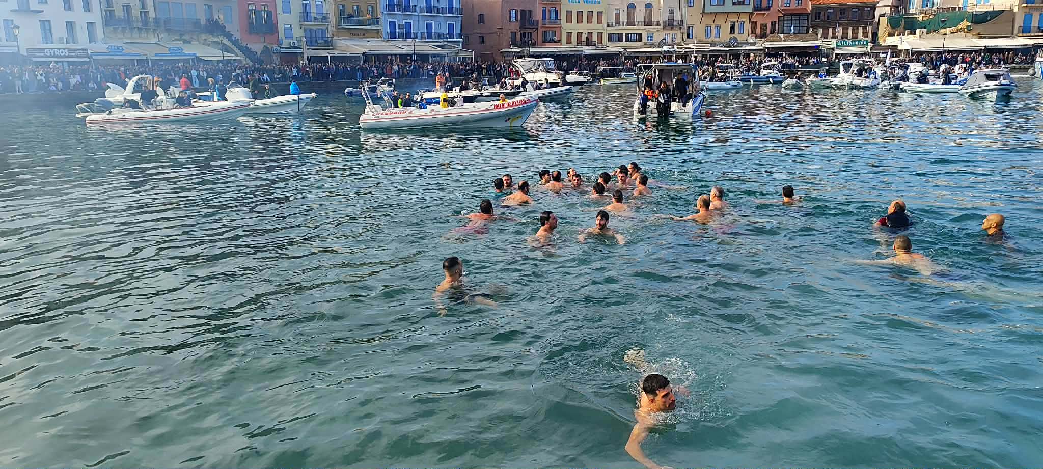 Χανιά: Με μεγαλοπρέπεια ο εορτασμός των Θεοφανείων.