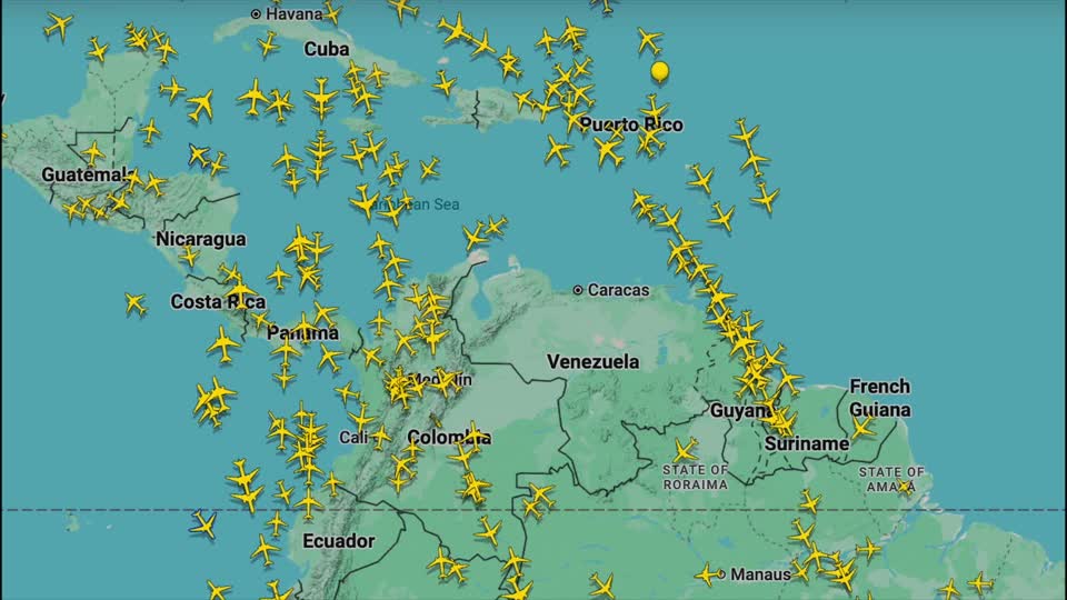 Βενεζουέλα: Οι ΗΠΑ αίρουν τους περιορισμούς στον εναέριο χώρο της Καραϊβικής