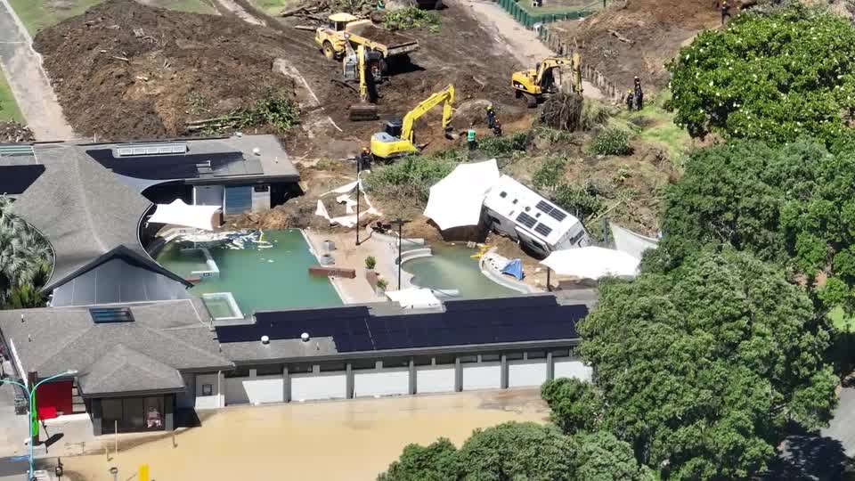 Six people confirmed missing after landslide at New Zealand campsite