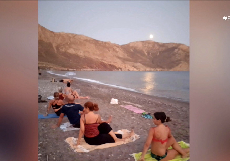 Μαθήματα γιόγκα και πιλάτες στην Τήλο