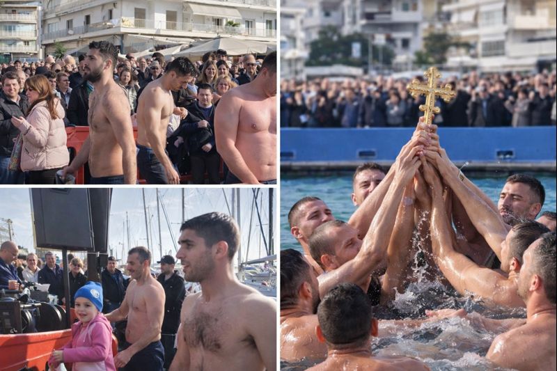 Βόλος: Ο αγιασμός των υδάτων με καλοκαιρία