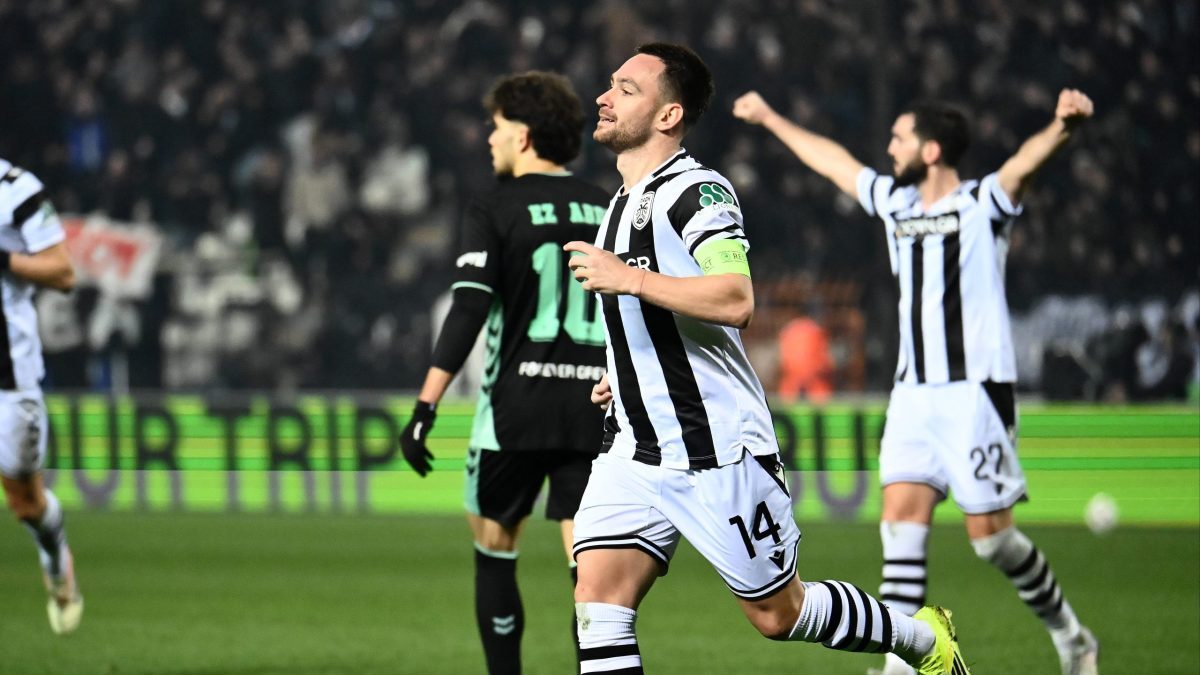 Europa League: Ο ΠΑΟΚ «πάτησε» την Μπέτις στην Τούμπα και προκρίθηκε στα νοκ άουτ