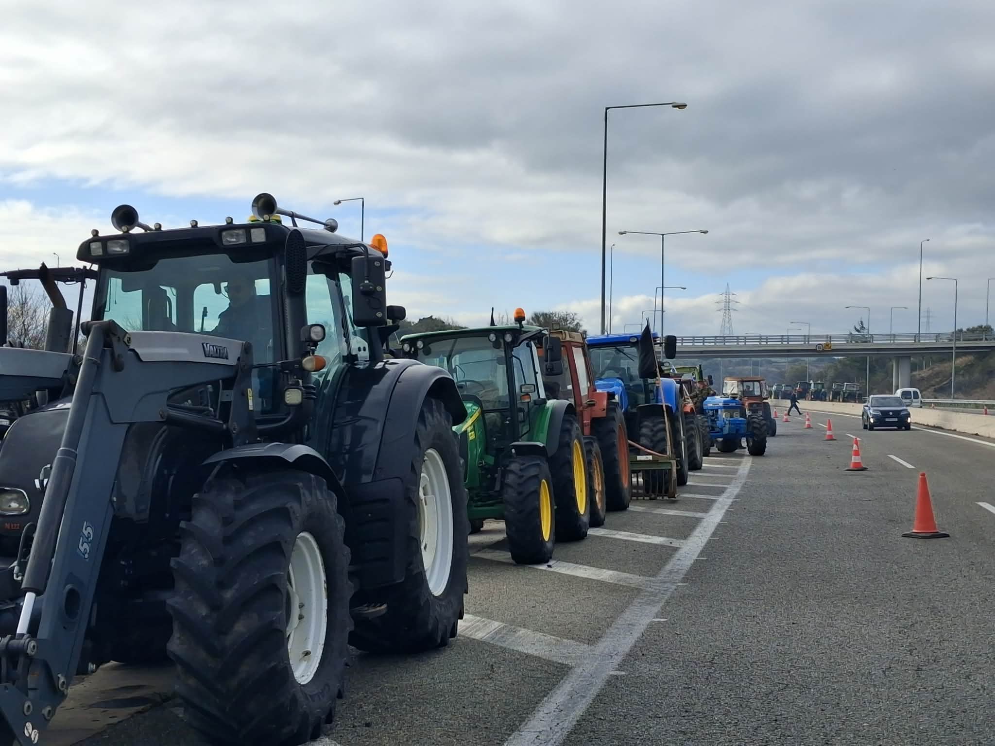 Σέρρες: Αποχώρησαν οι αγρότες του μπλόκου Νέων Κερδυλίων