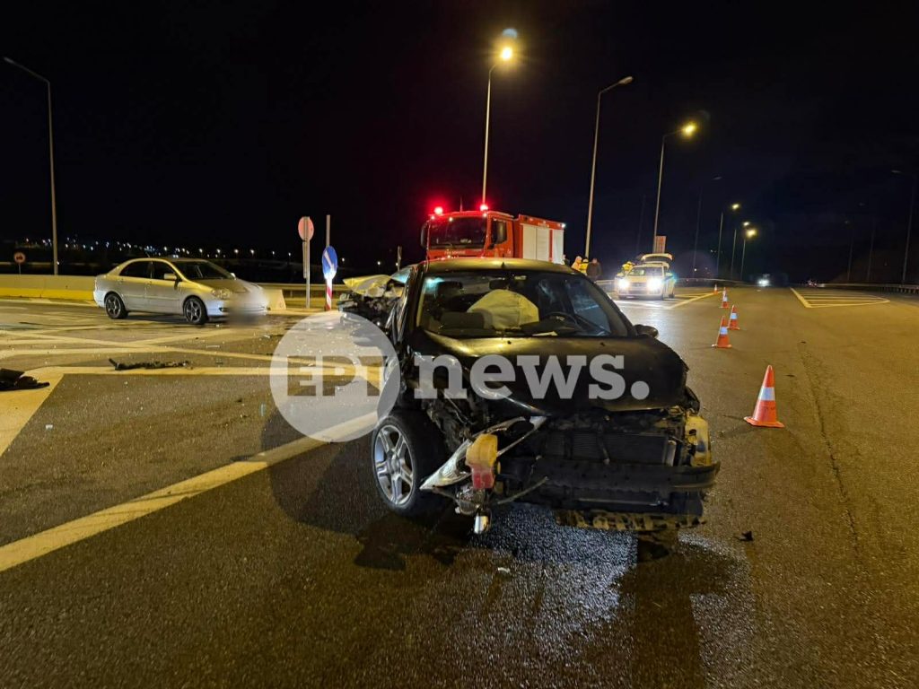 Σύγκρουση τριών οχημάτων στην Π.Ε.Ο. Καστοριάς – Κοζάνης: Δύο τραυματίες