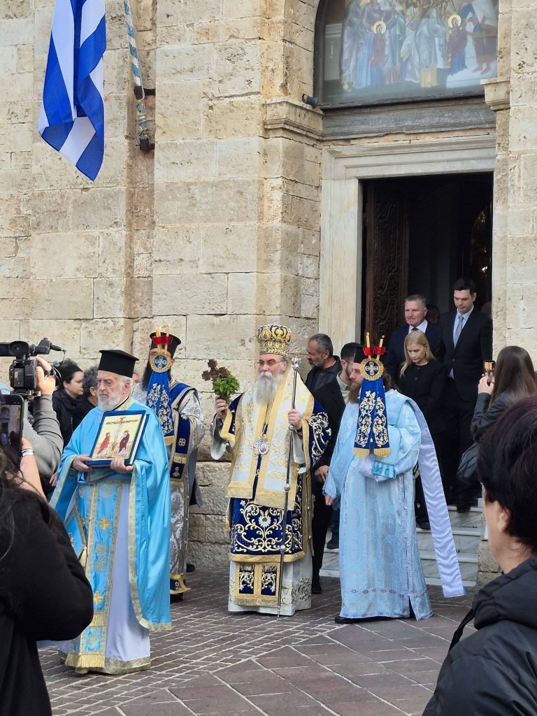 Χανιά: Με μεγαλοπρέπεια ο εορτασμός των Θεοφανείων.