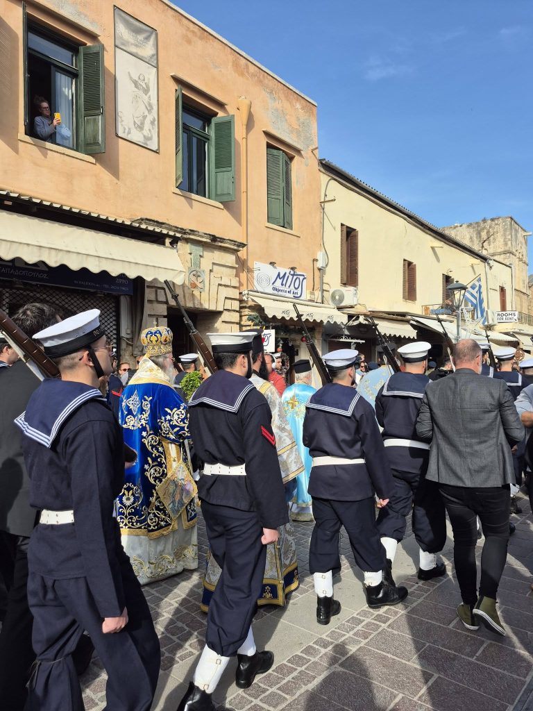Χανιά: Με μεγαλοπρέπεια ο εορτασμός των Θεοφανείων.