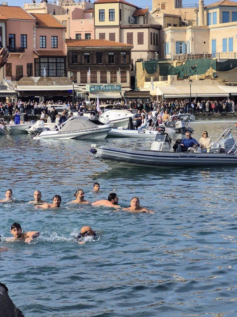 Χανιά: Με μεγαλοπρέπεια ο εορτασμός των Θεοφανείων.