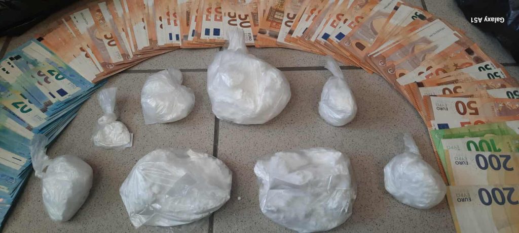 Ηράκλειο: Δύο συλλήψεις για κατοχή και διακίνηση μεγάλης ποσότητας κάνναβης και κοκαΐνης