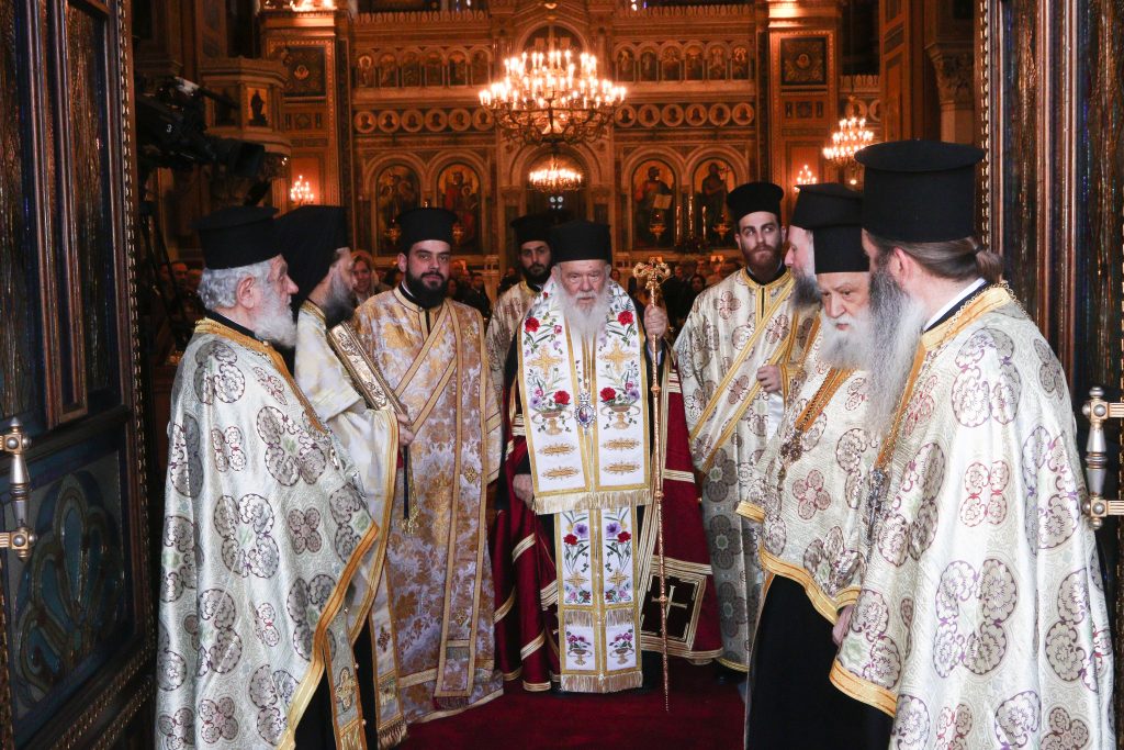 Η πανηγυρική δοξολογία «επί τη Ενάρξει του Νέου Έτους» στη Μητρόπολη Αθηνών, παρουσία της πολιτικής και πολιτειακής ηγεσίας