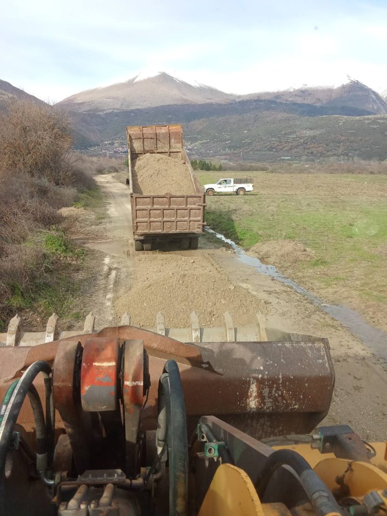 Βελτιώθηκε η αγροτική οδοποιία στον Δήμο Ελασσόνας